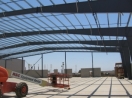 Interior View of Steel Beams